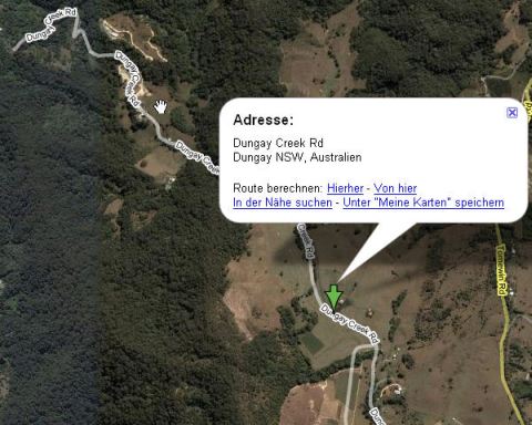 Ich bin ein Star holt mich hier raus - dungay creek road australien