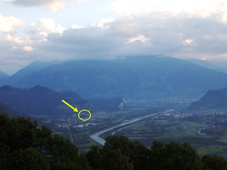 p6 dark middle ages castle without a moat - unconquerably and impregnable - burg gutenberg balzers/liechtenstein